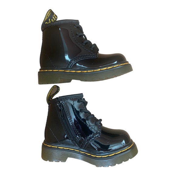 DR. MARTENS 1460 PATENT LAMPER Kids Sz 5 - Picture 6 of 7